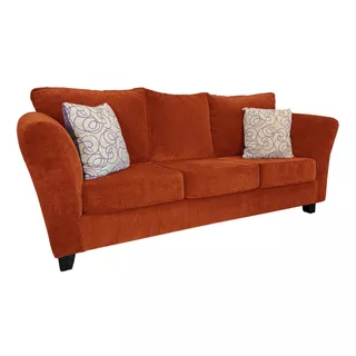 Sofa Sillon Trento 3 Cuerpos Chenille 