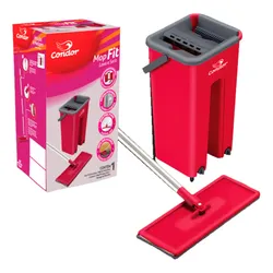 Mop Fit Lava E Seca 1653 Condor Cor Vermelho no Mercado Livre com oferta e cupom de desconto