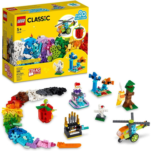 Kit De Construcción Lego Classic Ladrillos Y Funciones 11019 Cantidad de piezas 500