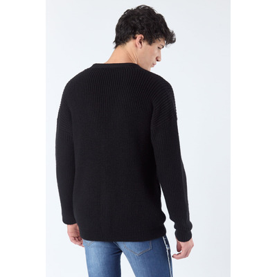 Sweater Delmo Negro Tascani