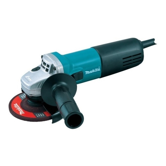 Mini Esmeriladora 710w 10,000rpm 6amp 4-1/2 Makita 9554hng Color Turquesa