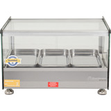 Estufa De Salgados Onix 3 Bandejas Inox Marchesoni 220v