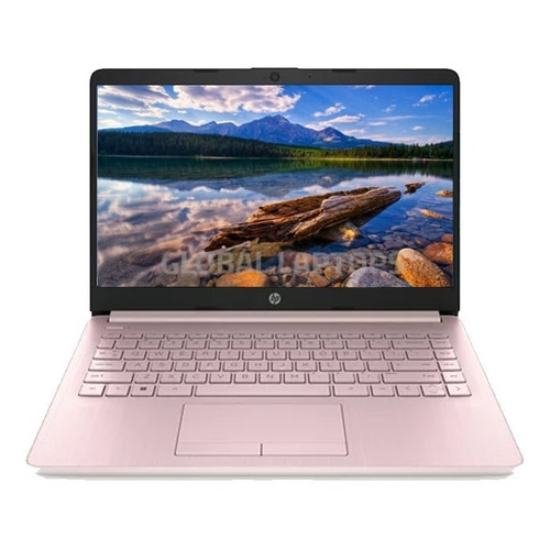 Laptop  HP Stream 14-cf2112wm rosa Intel Celeron N4120  4GB de RAM 64GB SSD, Intel UHD Graphics 600 1366x768px Windows 11 Home