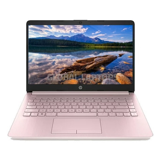 Laptop  HP Stream 14-cf2112wm rosa Intel Celeron N4120  4GB de RAM 64GB SSD, Intel UHD Graphics 600 1366x768px Windows 11 Home