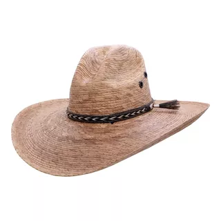 Sombrero Unisex Tipo Sahuayo Roba Vacas Palma Natural Fresco