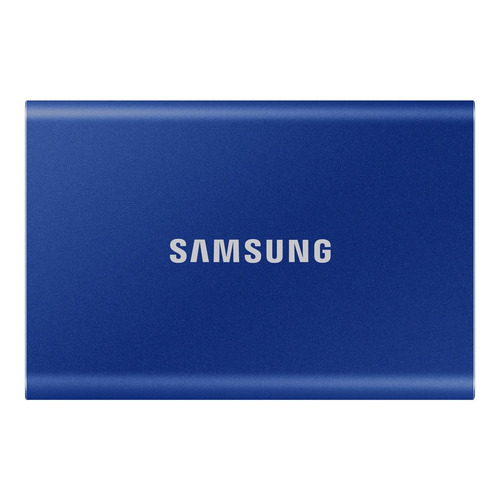 Disco sólido SSD externo Samsung Portable SSD T7 MU-PC1T0 1TB azul