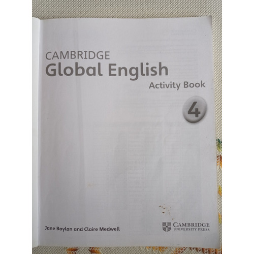 Cambridge Global English Activity Book 4