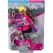  Barbie Winter Articulada Paraolimpica Alpine Alpinista 2021
