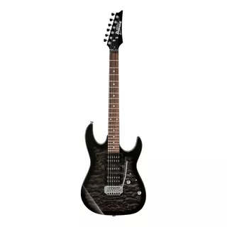 Guitarra Elétrica Ibanez Rg Gio Grx70qa De  Choupo Transparent Black Sunburst Com Diapasão De Amaranto