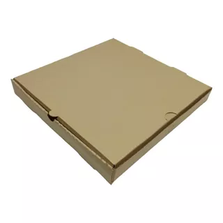 Caja De Carton Para Pizza Grande 32x32x4 X50 Unidades