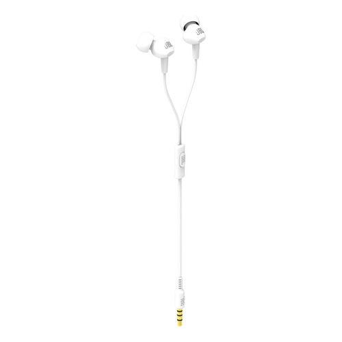 Audífonos in-ear JBL C100SI JBLC100SIU blanco