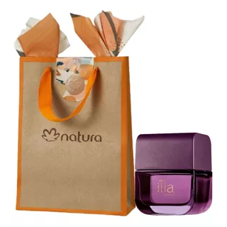 Presente Especial Perfume Natura Ilía Secreto Deo Parfum Feminino 50ml Fragrância Floral Intenso Marcante Sedutor E Elegante + Sacola Exclusiva