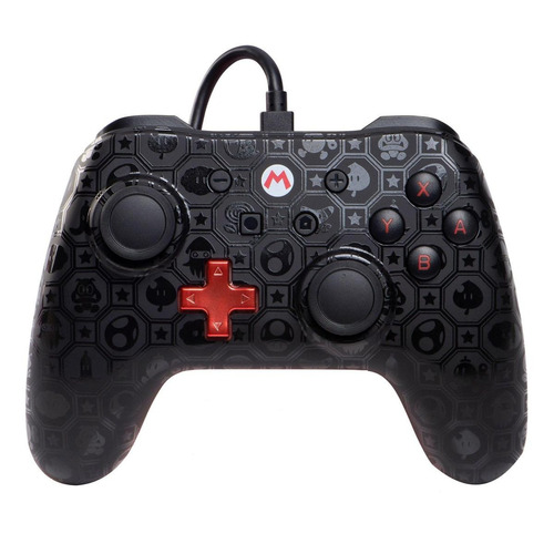 Control joystick ACCO Brands PowerA Wired Controller Nintendo Switch mario shadow