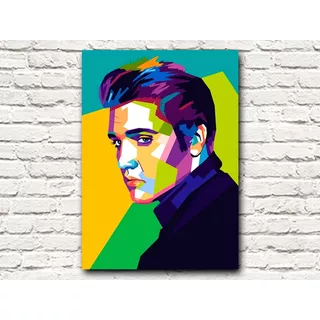 Cuadro Decorativo Canvas 55x80 Elvis Presley