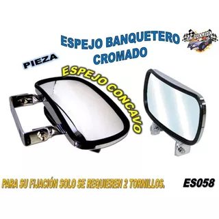 Espejos  Banquetero Concavo Cromado Universal Es059