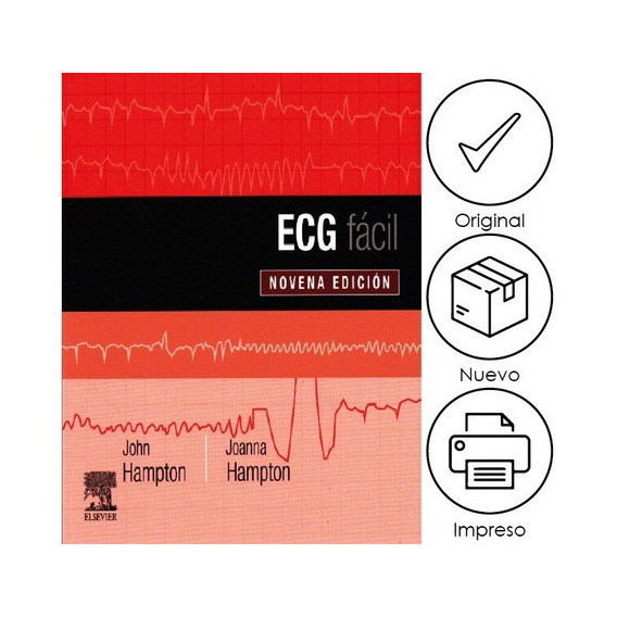 Hampton. Ecg Fácil, De John Hampton. Editorial Elsevier, Tapa Blanda En Español, 2020