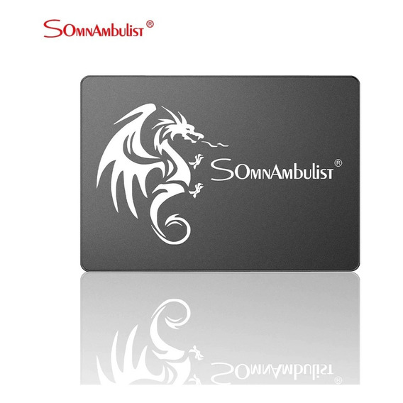 Disco sólido SSD interno Somnambulist H650 Black Dragon 512GB negro