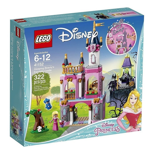 Set de construcción Lego Disney/Princess Sleeping Beauty's fairytale castle