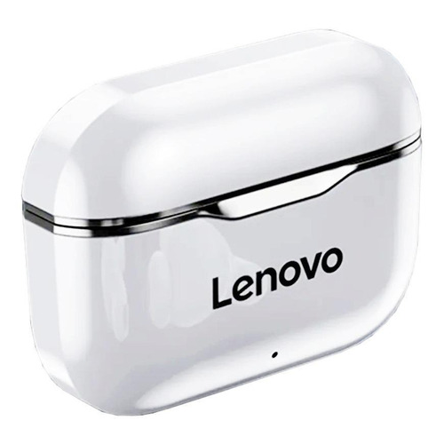 Audífonos in-ear inalámbricos Lenovo LivePods LP1 blanco y negro