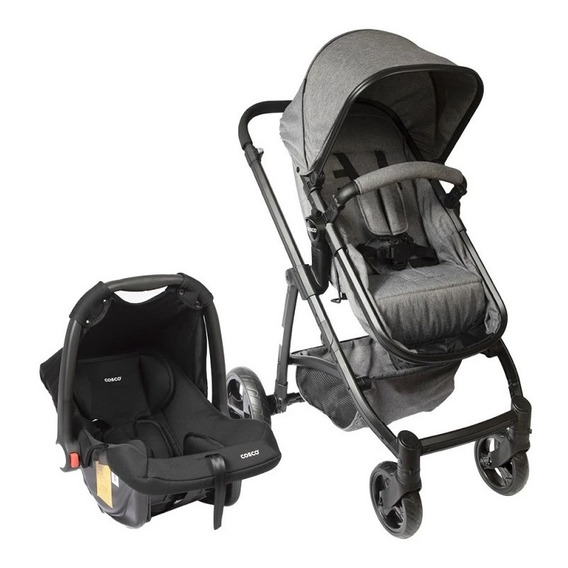 Coche Travel System Cosco Morgan, Gris / Mxz-ed