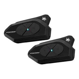 Intercomunicadores Bluetooth P/moto Fox G4 Plus-pack X2