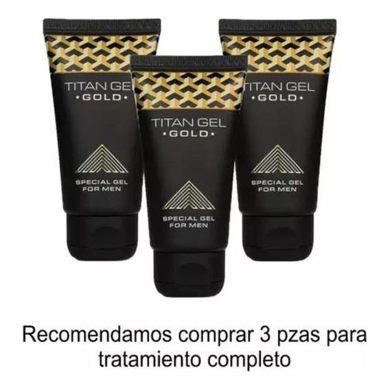 Gel Alargador De Miembro Marca Titan Gold