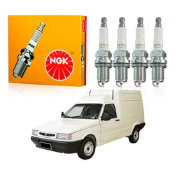  Jogo Velas Ngk Fiorino 1.0 1.5 1996 A 2000