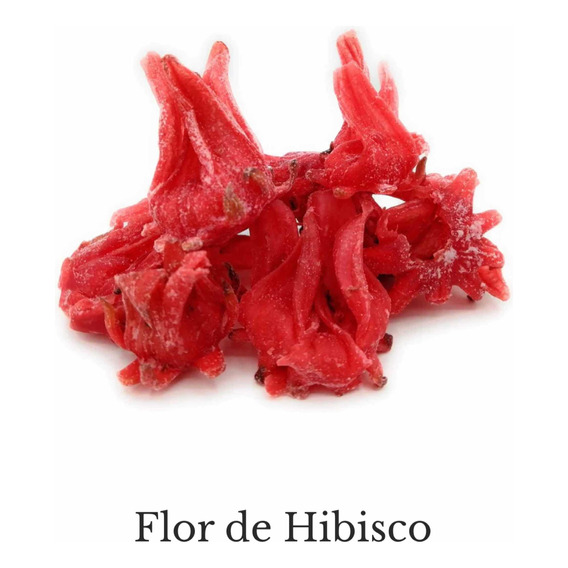 Flores Hibiscus Hibisco Confitadas 2 Kilos