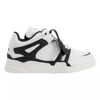 Zapatillas 47 Street Mujer Willa Blanco Negro