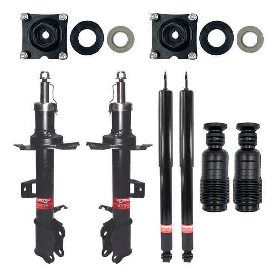 Kit 4 Amortiguadores Escape 2011 2012 2.3l Con Bases Y Gomas