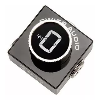 Mini Pedal Tuner C10 Swiff Audio Cor Negro