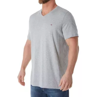 Camiseta Tommy Hilfiger Cuello V 100% Original