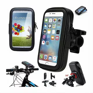 Porta Soporte Celular Touch Para Bicicleta Moto Hasta 5.5 