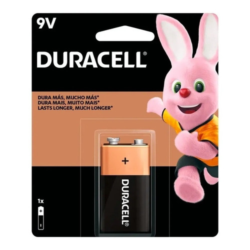 Batería  9v Alcalina Duracell - Lintax