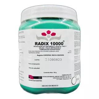 Radix 10000 Enraizador Esquejes Estacas 100 Gr