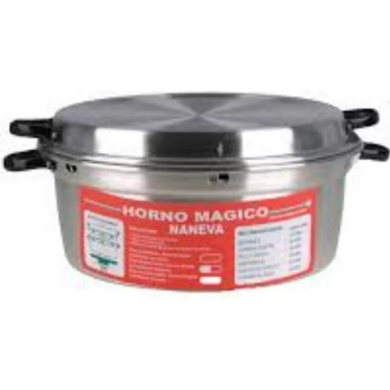 Horno Magico Aluminio 26 Cm Con Base Fierro/s.o.s.cocina
