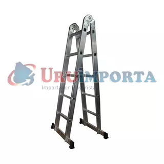 Escalera De Aluminio Articulada 3 Metros Lh-1672