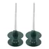 2pcs Hose Guide Spikes Abs Zinc Alloy Water Pipe