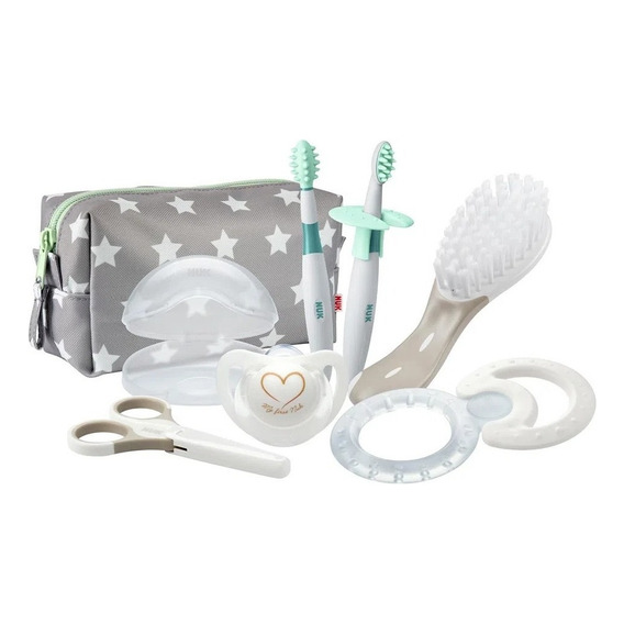 Set Bienvenida Nace X7 Accesorios + Estuche Bebe Nuk Cuot As