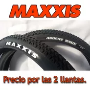 2 Llantas Maxxis Ardent Race 27.5*2.20. Talón Convencional.