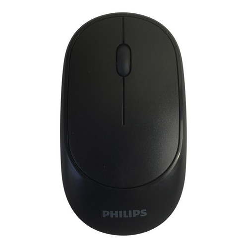 Mouse inalámbrico Philips  300 Series SPK7314 M314 negro