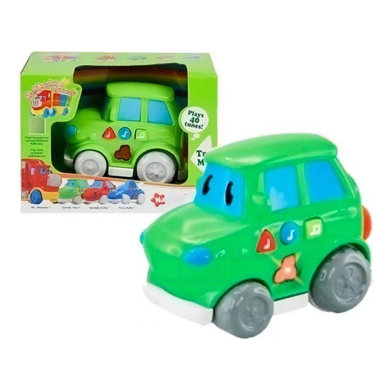 Auto Didactico Mr. Wheeler & Friends-auto Sporty Joey Lionel Color Verde