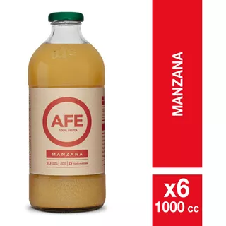 Jugo Afe Manzana 6x1000 Cc