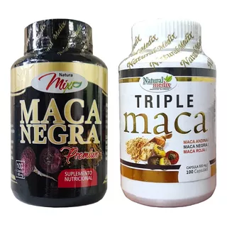 Maca Negra + Triple Maca - Unidad a $739