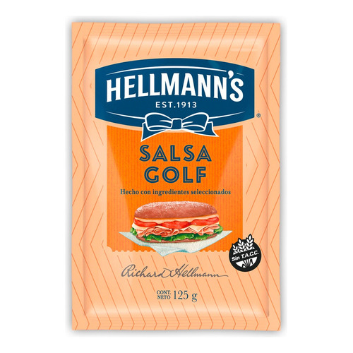 Salsa golf Hellmann's en sachet 125 g