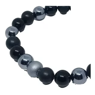 Pulsera Terahertz + Piedras Naturales Turmalina + Shungite