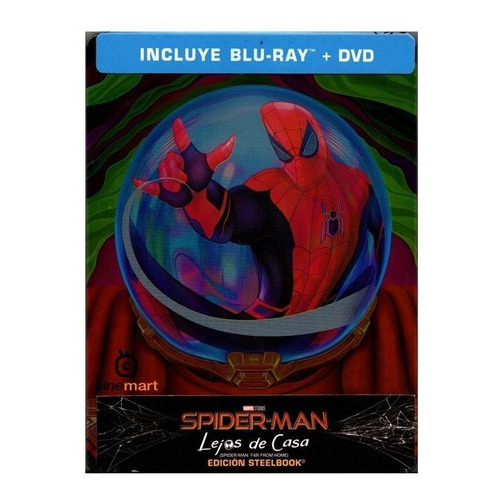 Spider-man Lejos De Casa Steelbook Marvel Bluray + Dvd