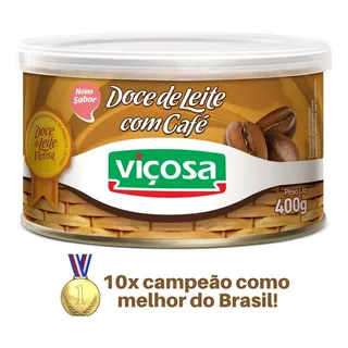 Doce De Leite Viçosa Com Café 400g.