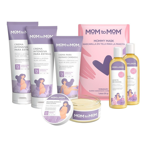 Kit Mom To Mom Etapa B 6-9 Meses Embarazo