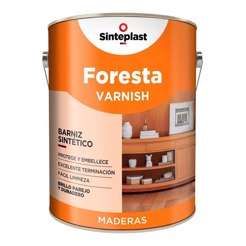 Barniz Foresta Brillante X 1 Lt Sinteplast - Kromacolor Color Incoloro